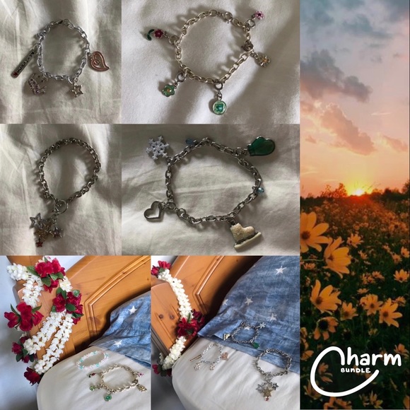 SOLD !! NEW charm bracelet bundle !!